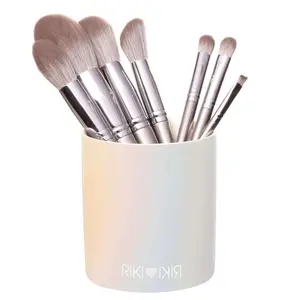 NEW Tropical Pink RIKI Makeup Brush Holder - Boho-Chic Vanity Organizer