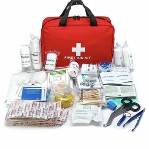 160 Piece First Aid Kit, Premium Waterproof CompactTrauma Medical Kits for Any Emergencies, Ideal for Home,Office, Car, Travel, Outdoor, Camping, Hiking,Boating,Giftfor Families #SummerVibes