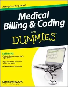 USED-Medical Billing Coding For Dummies by CPC Karen Smiley (Paperback)