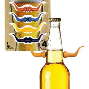 Longhorn Drink Charms