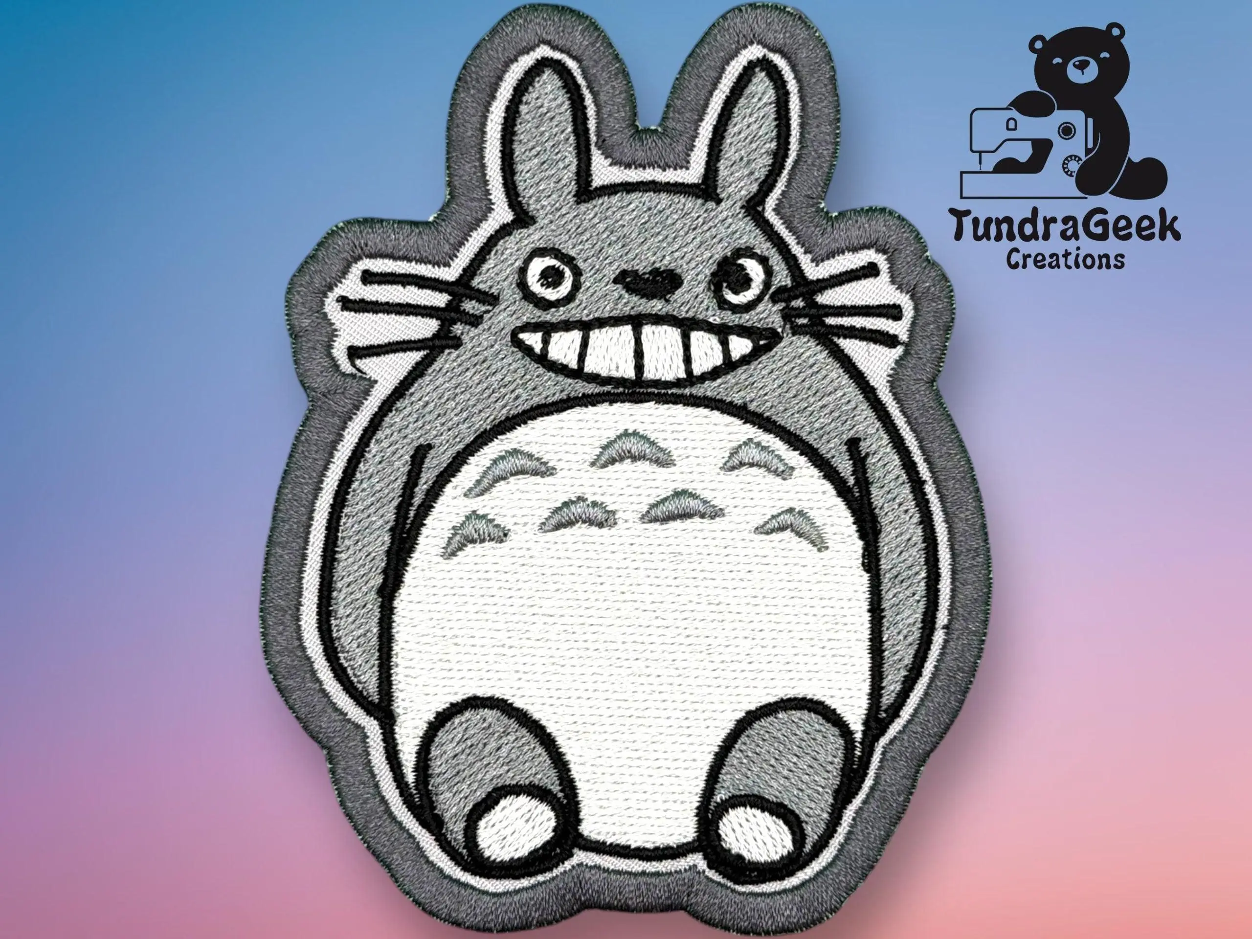 Totoro Embroidered Patches