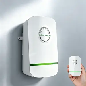 2026 Updated Energy Saver Box with US Plug, 90-250V Power Saver Plugs, Stable Current Adjustment Device, Multi-functional Circuit Protector for Indoor Daily Electrical Equipment Use.graduation gift
