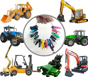 50 PCS Heavy Equipment Kit Set Construction Ignition Kit Set