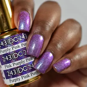 DND DC Mermaid 243 PURPLY PINK Gel Only nail care nail art