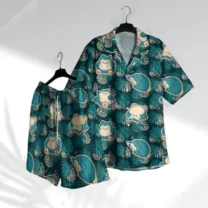 Hawaiian Shirt: Tropical Relax Polyester Aloha Beach Shirt
