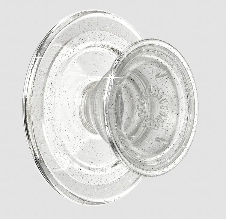 popsockets Clear Glitter  MagSafe PopGrip