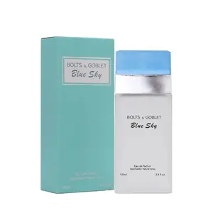 Blue Sky for Women by Secret Plus - Aromatic Scents with finest oils for Men and Women - Enchanting Fragrance with Fruity, Floral Scent - 3.4oz Bottle
