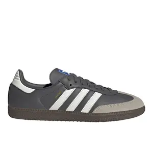 adidas Mens Samba Og Lace Up Sneakers Shoes Casual - Grey