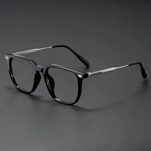 Square Blue Light Blocking Glasses, Lightweight Transparent TR90 Frame for Gaming & Office, Unisex Anti-Glare UV Protection, Blue Light Blocking Lens