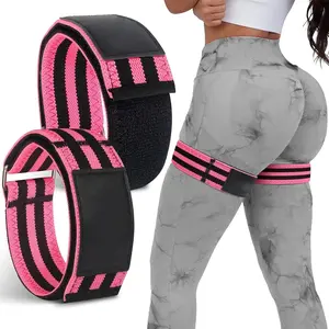 Blood Restriction Workout Bands for Squats Adjustable BFR Training Belts Blood Flow Restriction Bands for Glute Muscle Hip Exercises Gym Workouts Weight Lifting for Women Men
