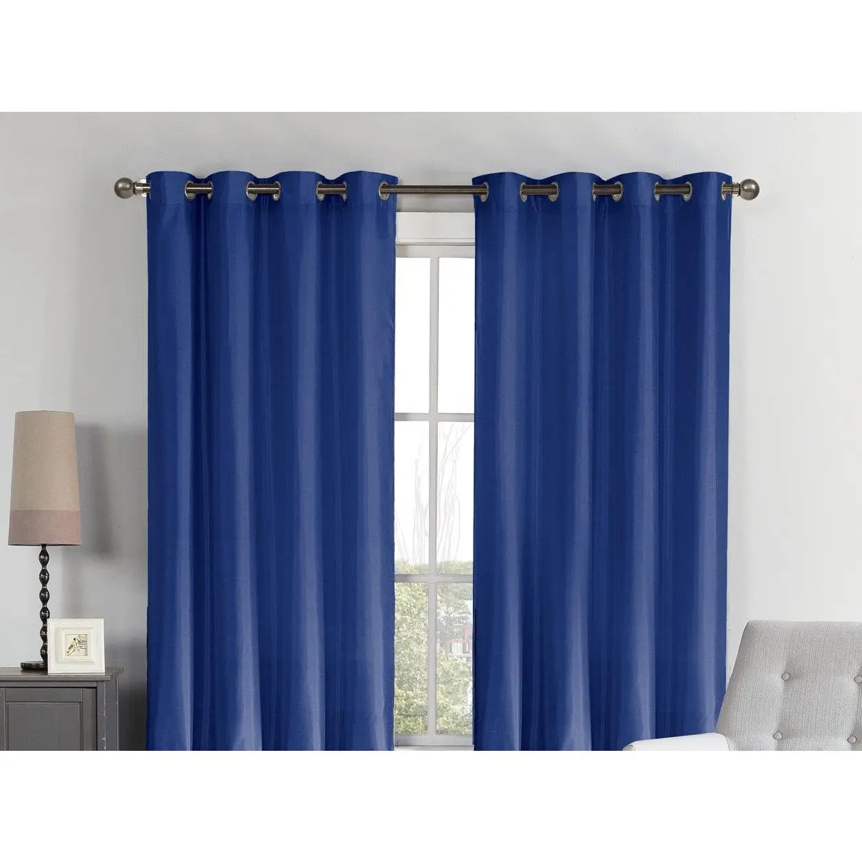 Grommet Panel Blue Collection Grommet Panel Blue Collection