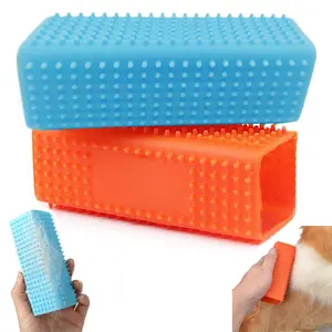 Pet Hair Removal Tool Set, Silicone Roller Brush for Dogs & Cats, Self-Cleaning Design, Ideal for Sofa Car Carpet Cleaning