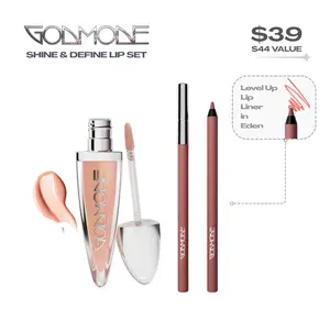 GODMODE Shine & Define Lip Set - Lip Gloss and Lip Liner