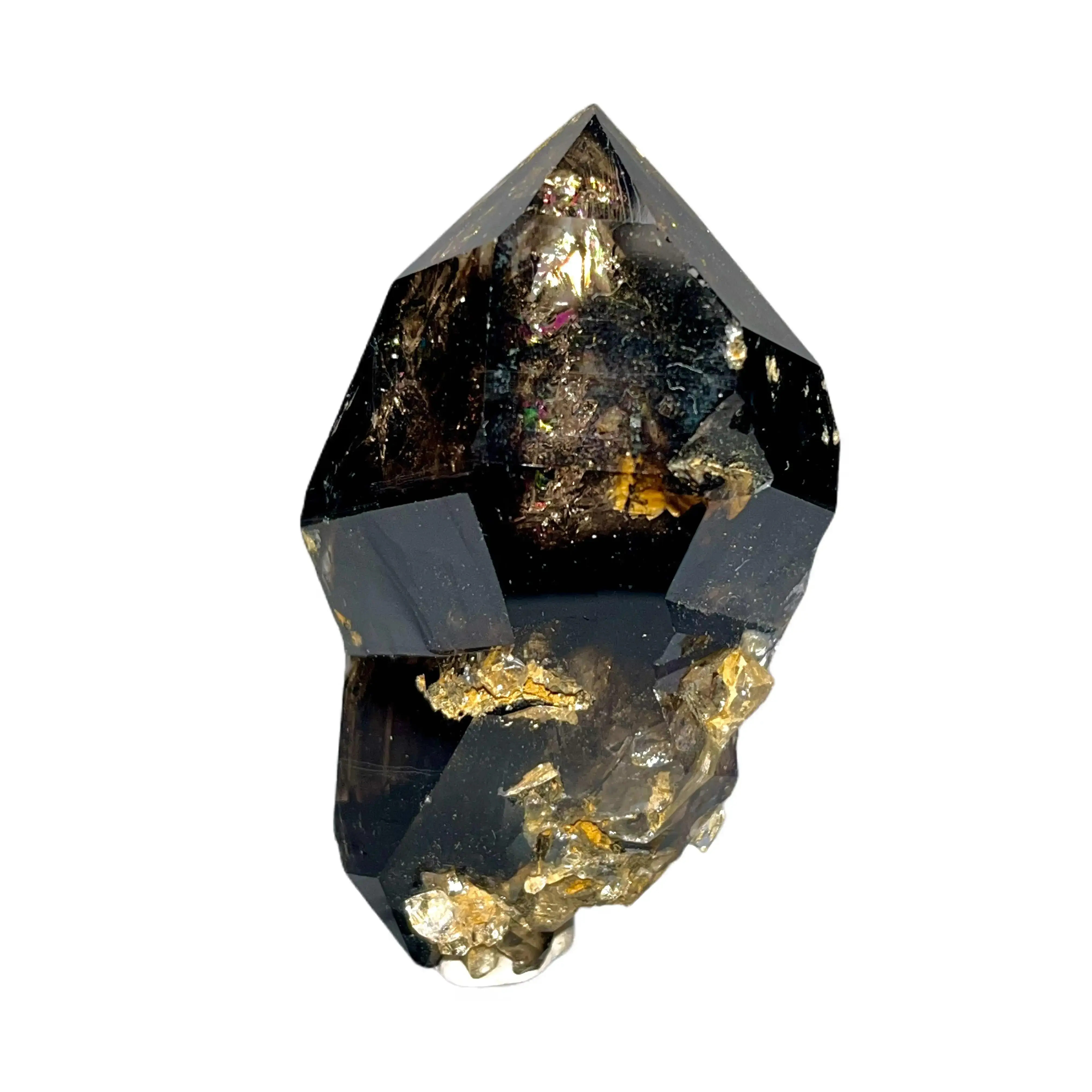 Herkimer Diamond Cluster, Double Terminated Clear Quartz Ornament for Desk Display