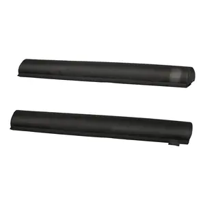 VEVOR Soft Roof Rack Pads, 28" Universal Car Roof Rack Pads for Various Crossbars, 88LBS Load Capacity Luggage Kayak Carrier with 2 Tie Down Straps & Velcros for SUPs Canoes Snowboards Paddle Boards