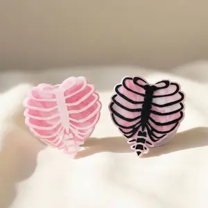 Magnetic Phone Grip Heart Rib Cage PopSocket Witchy Acrylic Phone Grip