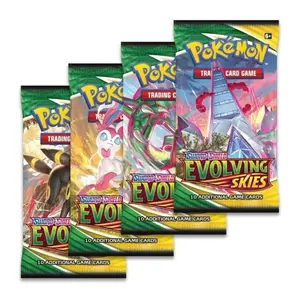 Pokemon Trading Card Game:1 Pack Sword & Shield Evolving Skies Booster Trading Cards box-packed