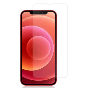 Tempered Glass for iPhone 13, Nakedcellphone 9H Hard Clear Screen Protector Guard [Scratch/Crack Saver]