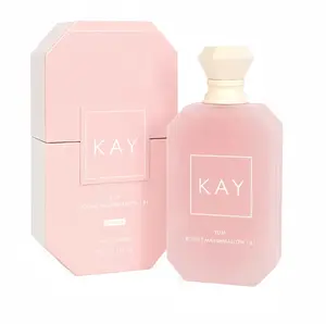 KAY Yum Boujee Marshmallow  Perfume, Long LastingUnisex, Milky Sweet Marshmallow Vanilla CottonCandy Body Fragrance 100ML, Soft Girl DateWoman Daily Casual Luxury Perfume, Gift ForHer
