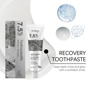 Nano Hydroxyapatite Toothpaste | Repairs & Strengthens Enamel | Fluoride-Free & Fresh Mint | Enhances Natural Shine