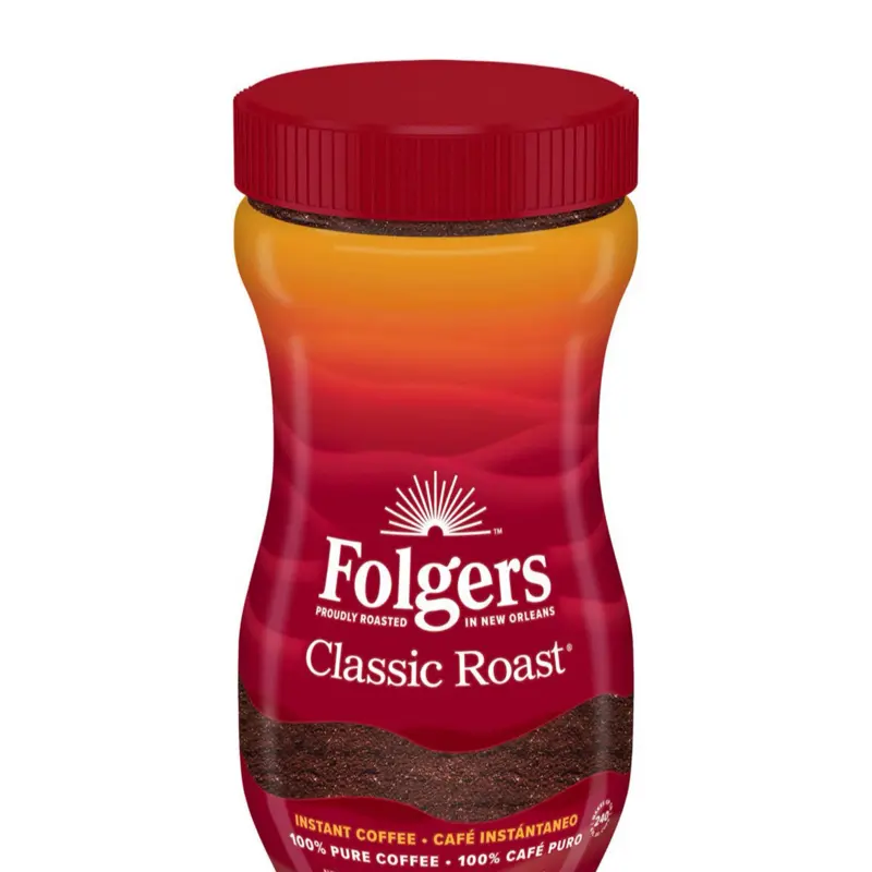 Classic Roast Instant Coffee Crystals 16 Ounce Pure Coffee Proudly Roasted in New Orleans