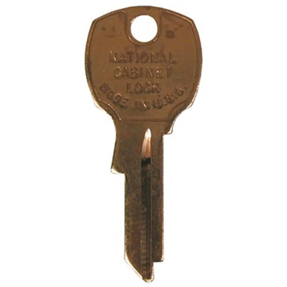 212 MAIN Compx Security National Key Blank, 4-Pin Pin Tumbler, Automotive & Motorcycle Security Lock Hardware