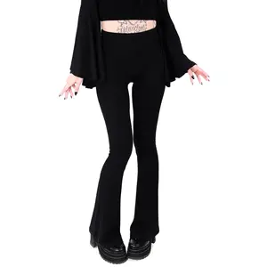 Black Seamless Flare Leggings 2.0