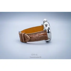 Alligator Watch Strap - Glazed Rosewood