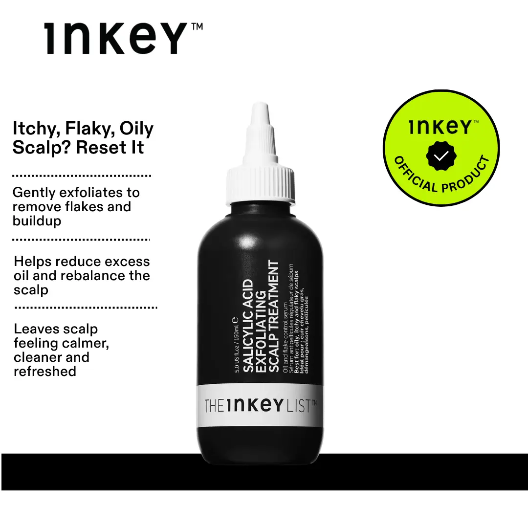 [The INKEY List] Salicylic Acid Exfoliating Scalp Treatment - For Flakey, Oily and Itchy Scalps