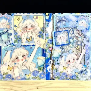 A5 Cute girl shaker notebook