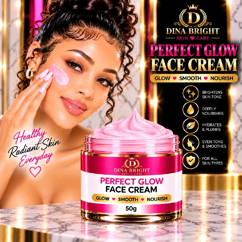 PERFECT GLOW FACE BRIGHTENING CREAM – COMPLEXION GLOW BOOST, SMOOTH FINISH & FRESH RADIANT LOOK.