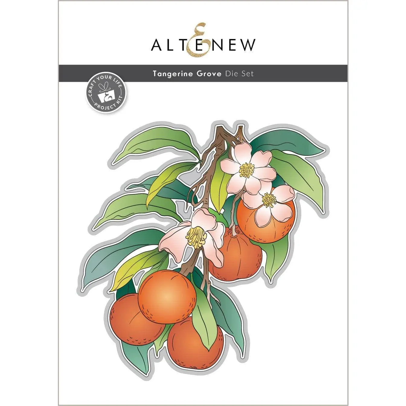 Craft Your Life Project Kit: Tangerine Grove Die Set