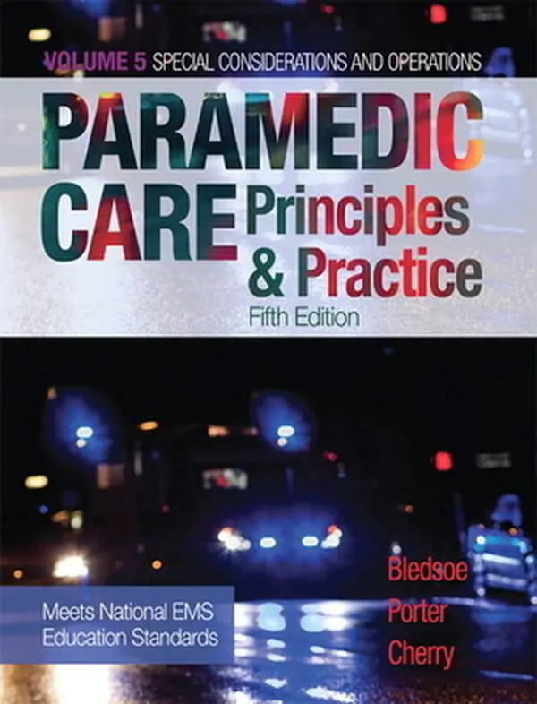 Used Medical Textbook - Paramedic Care: Principles & Practice, Volume 5 - Bryan Bledsoe (Hardcover, English) - Operations, Special Considerations, Pediatrics Focus