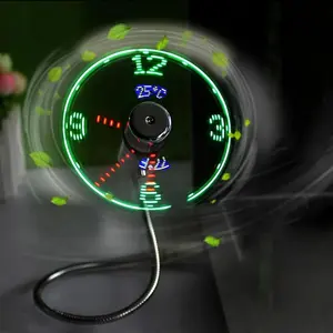 New USB Clock Fan with Real Time Clock and Temperature Display Function,Silver,1 Year Warranty New USB Clock Fan with Real Time Clock and Temperature Display Function,Silver,1 Year Warranty