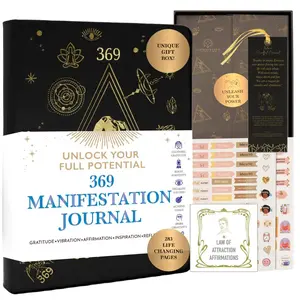 Ultimate 369 Manifestation Journal: Step-by-Step Manifestation Guide to Unlock Your Limitless Potential - Presented in Luxurious Gift-Ready Packaging