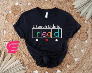 I Teach Kids To Read Shirt, Funny Teacher Shirt, Gift for Teacher, Bookworm Sweatshirt, Reading Teacher Gift, Teacher Appreciation Shirt
