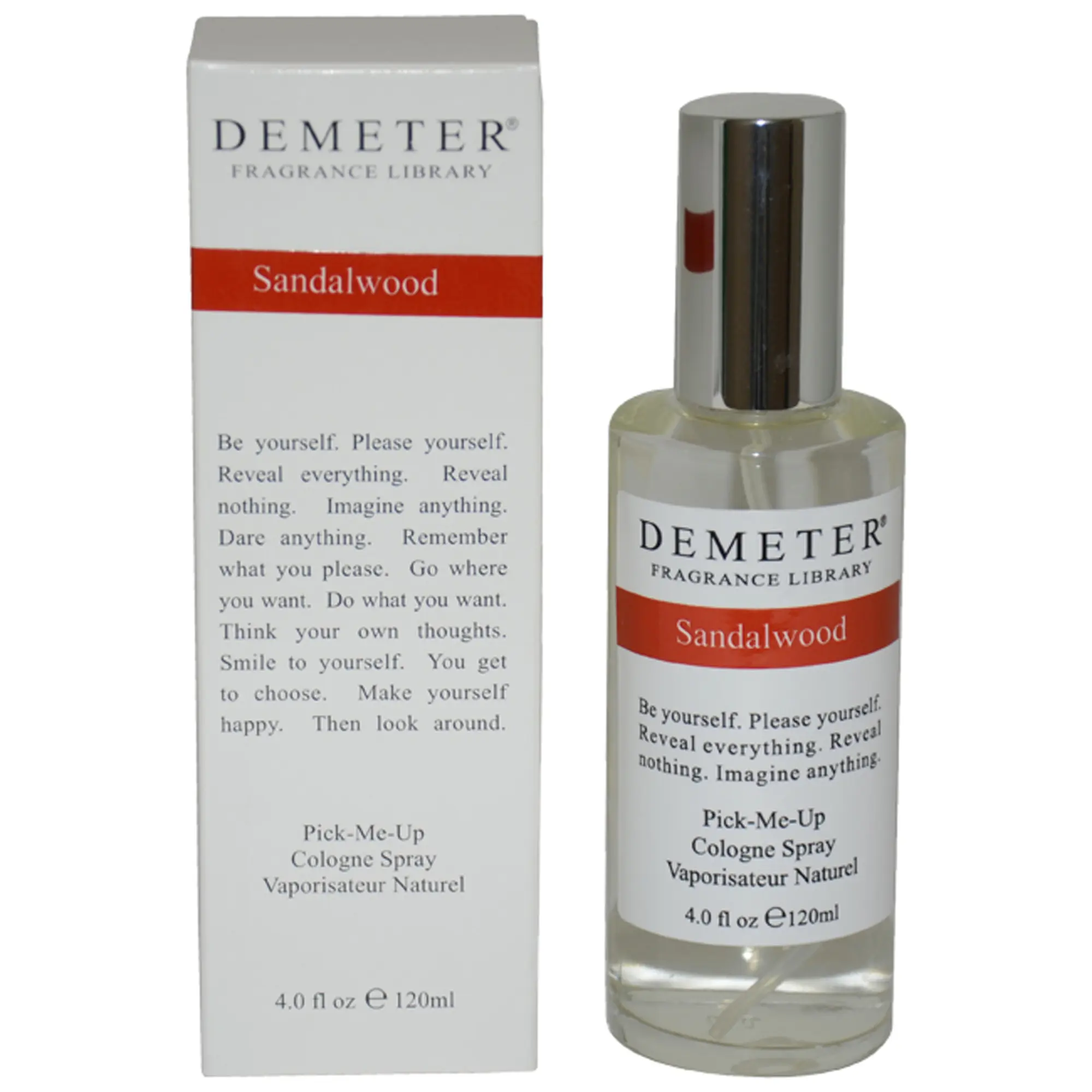 Sandalwood by Demeter for Unisex - 4 oz Cologne Spray