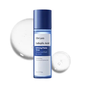 Dr.Leo Salicylic Acid Exfoliating Toner for Acne & Pores | Gentle AHA BHA Pore Refining, Oil Control & Hydrating Face Tone #Summervibes