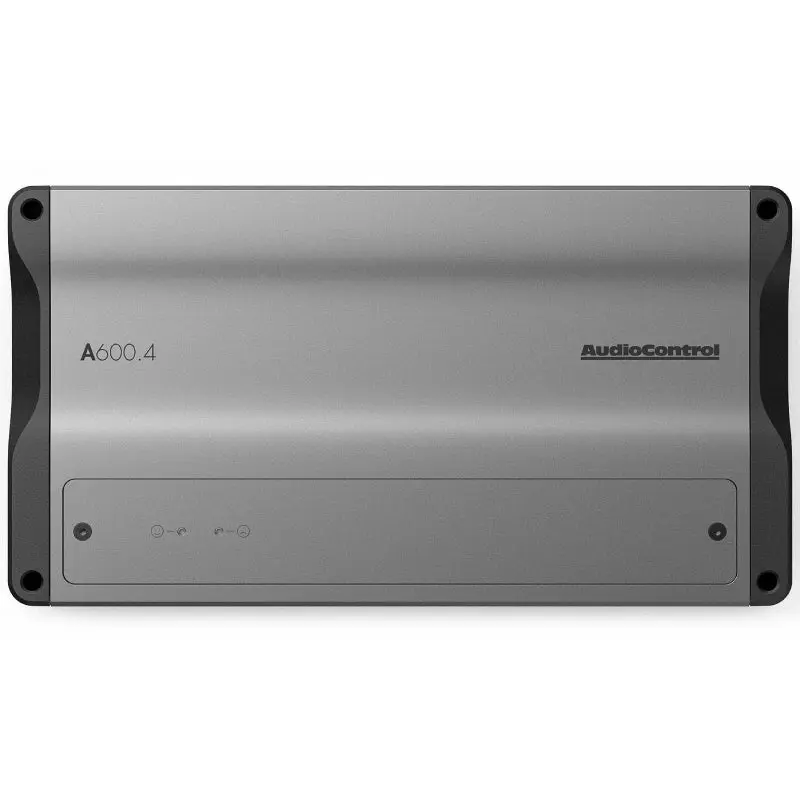 AudioControl Altitude Series A600.4 600W 4-Channel Class-D Aluminium Car Amplifier - Remote-Enabled Car Audio Equipment with Sound System Protection, Minimalist Design, Valet Mode, Amplifier Sound System, Aluminum