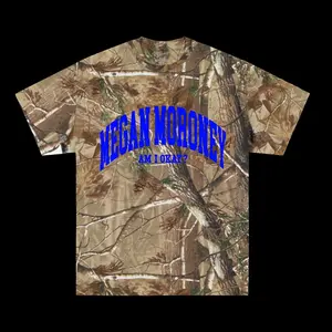 Megan Moroney “Am I Okay?” Camo Graphic Tee, Country Music Fan Shirt, Forest Print Unisex T-Shirt