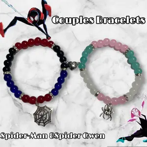 Spider-Man & Spider-Gwen Couple Bracelets