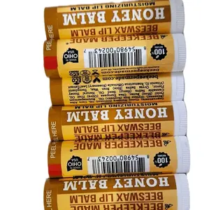 Beeswax Lip Balm - Skincare Product for Comfort and Hydration Honey Soothing Moisturize Moisturizer
