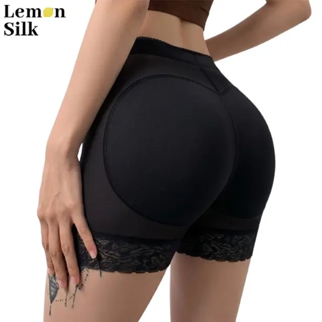 LemonSilk Women's High-Waisted Seamless Butt Lifter Shapewear Boyshorts - Basic Body Contouring Tummy Control Hip Enhancer Padded Underwear for Plus Sizes, 3XL Cocktail Dress Outfits