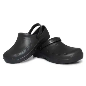212 MAIN Men's Non-Slip Rubber Clogs - Open Back, EVA Upper, Rubber Sole, Lightweight Walking Shoes (Size 11 Footwear), Non Slip Clogs