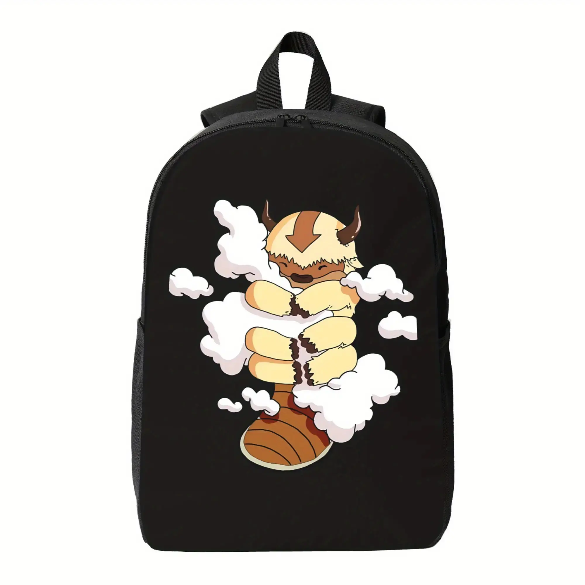 Avatar The Last Airbender Backpack - Cute Anime Manga Print School College Travel Backpack for &, Durable Zipper Closure Daypack Bag for Students, Fans, Daily Use, Vibrant Graphic Design, Smooth Texture Finish, for Teenager