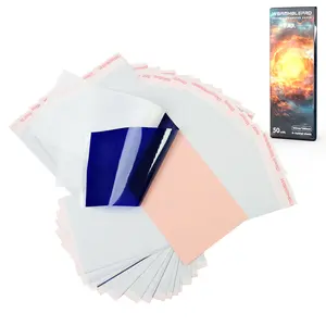 Wormhole 35-100 Sheets A5 Size Tattoo Transfer Paper Tattoo Stencil Paper 4 layers Thermal Stencil Paper 5.83" X 8.27" Professional Tattoo Tracing Paper