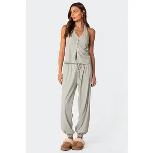 Rosanna Waffle Pajama Sweatpants