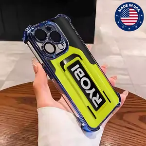 (Summertok) RYOBI Tool Aesthetic Customized Casing, TPU Protective Cellphone Cover for iPhone 16/15/14/13/12 Plus Pro Max - Drop Protection, Shockproof, Anti-Scratch, Vintage Unique Fashion Trend Accessories