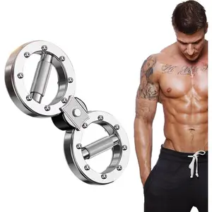 Multifunctional figure-eight wheel forearm muscle exerciser, arm strength  Grip trainer with adjustable resistance and speed, suitable for boxing, fitness, and combat training