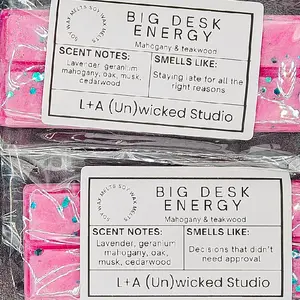 Mahogany Teakwood Wax Melt Snap Bars